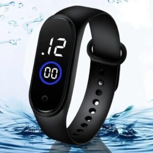Waterproof LED Smart Watch – Stylish Fitness Tracker for Boys & Girls