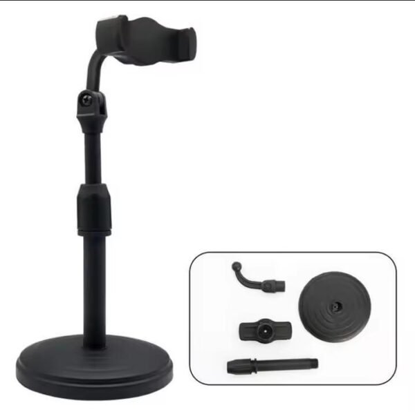 Universal Adjustable Lightweight Desktop Tripod for Smartphones | 360° Rotation Mobile Stand - Image 6