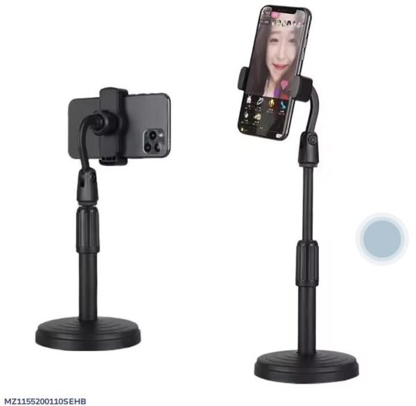 Universal Adjustable Lightweight Desktop Tripod for Smartphones | 360° Rotation Mobile Stand - Image 2