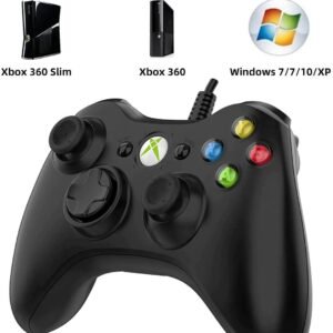 Wired Game Controller for Xbox 360 & PC | USB Joystick Gamepad