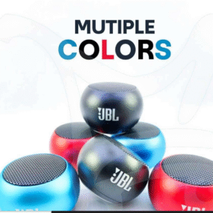 Bluetooth 5.3 Speaker with MP3 Function Stereo – Powerful 15W Metal Sound System (Pack of 1)