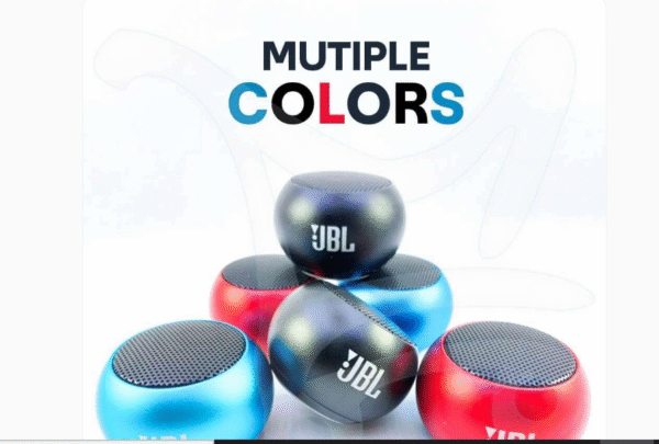 Bluetooth 5.3 Speaker with MP3 Function Stereo – Powerful 15W Metal Sound System (Pack of 1) - Image 2