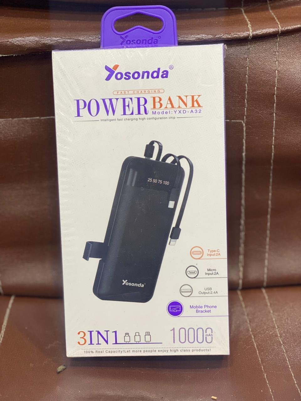 Compact Power Bank 10000mAh