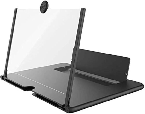 Video Amplifying Screen Black – 3D HD Mobile Magnifier for Smartphones