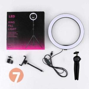 Ring Light – 26cm / 10 inch – Ring Fill Light – 3 Color Modes