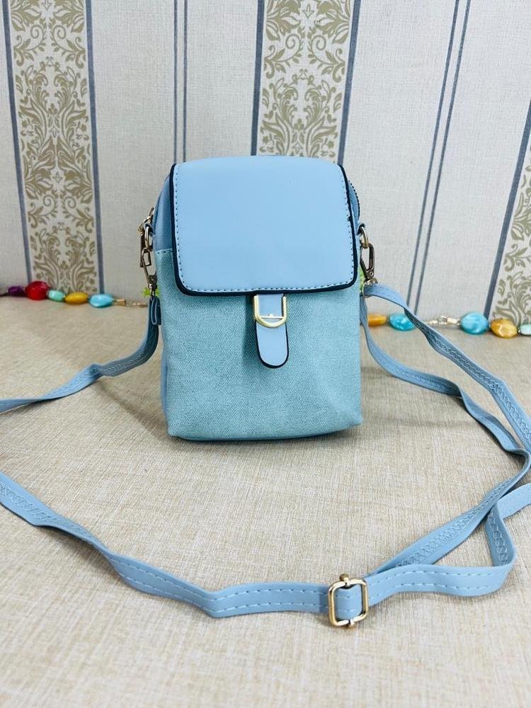 Women's Leather Cellphone Pouch