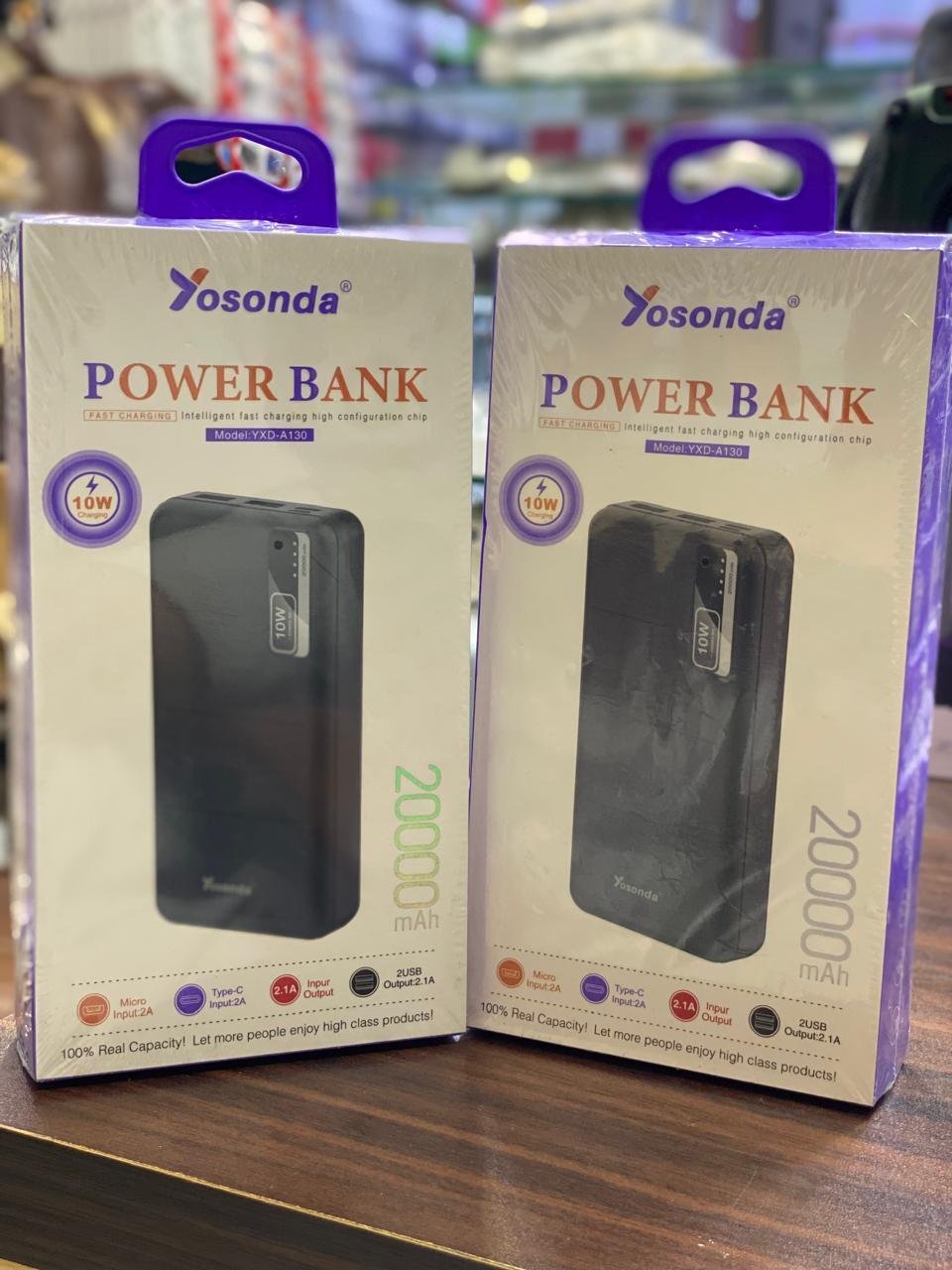Compact Power Bank 10000mAh