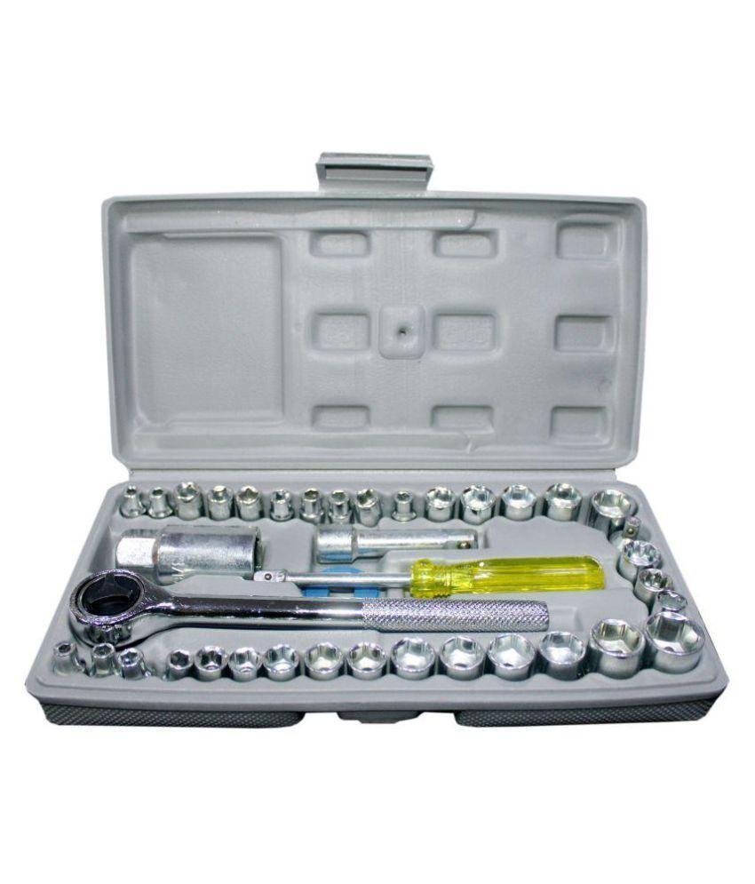 40 Pcs Stainless Steel Tool Kit Set1