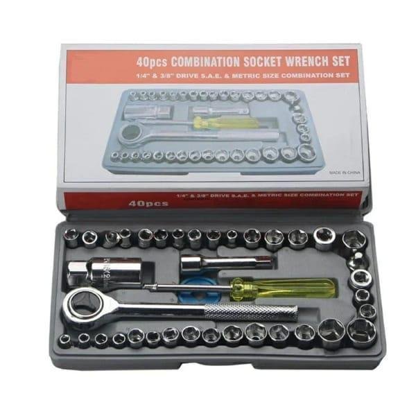 Premium 40 Pcs Stainless Steel Tool Kit Set best Price in pakistan - Image 7