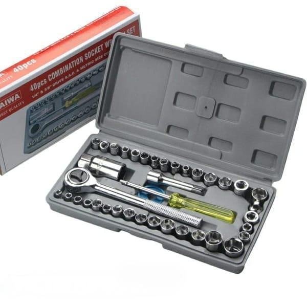 Premium 40 Pcs Stainless Steel Tool Kit Set best Price in pakistan - Image 6