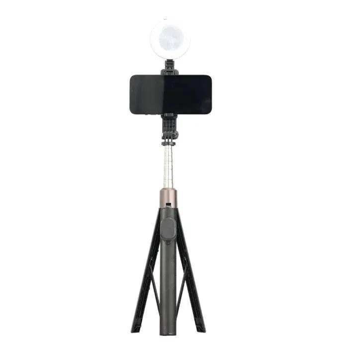 BX-370 Extra Long Selfie Stick & Tripod Stand – Powerful 1700mm Portable Vlogging Kit - Image 2