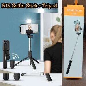 Portable Selfie Stick with Bluetooth Remote