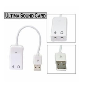 USB 7.1 Sound Card with Mic