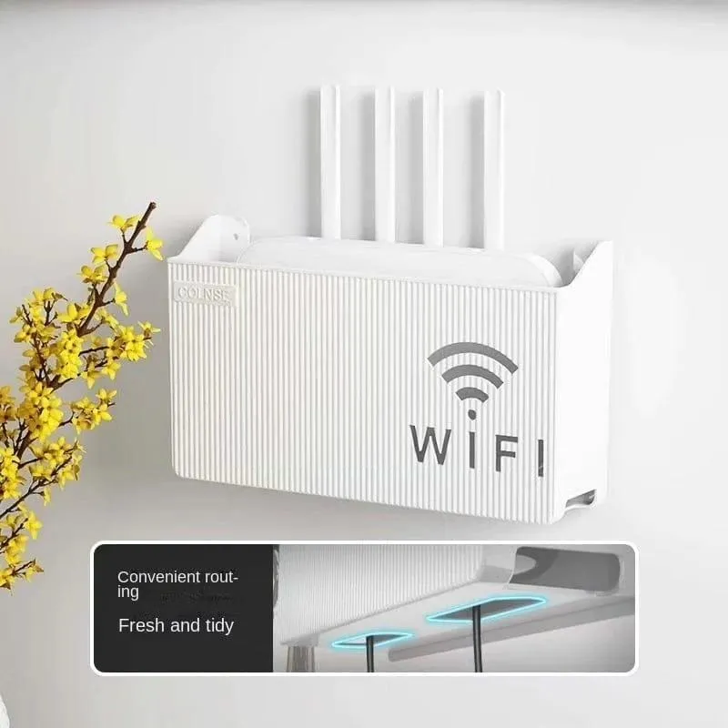 Premium Wall Mounted WiFi Router Stand (3 Pcs) best Price in pakistan - Image 6
