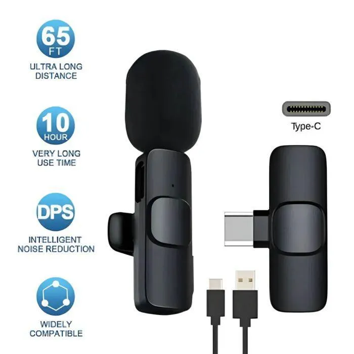 K8 Collar Wireless Microphone Type C