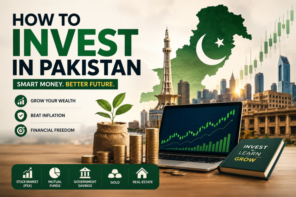 how to invest in Pakistan
